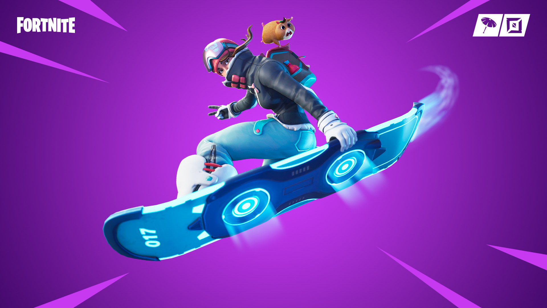 Fortnite content update 7.40 includes a Driftboard