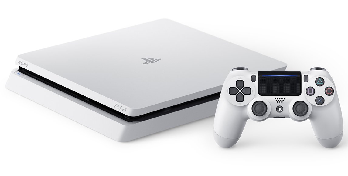 Glacier White PS4 Slim is launching January 24
