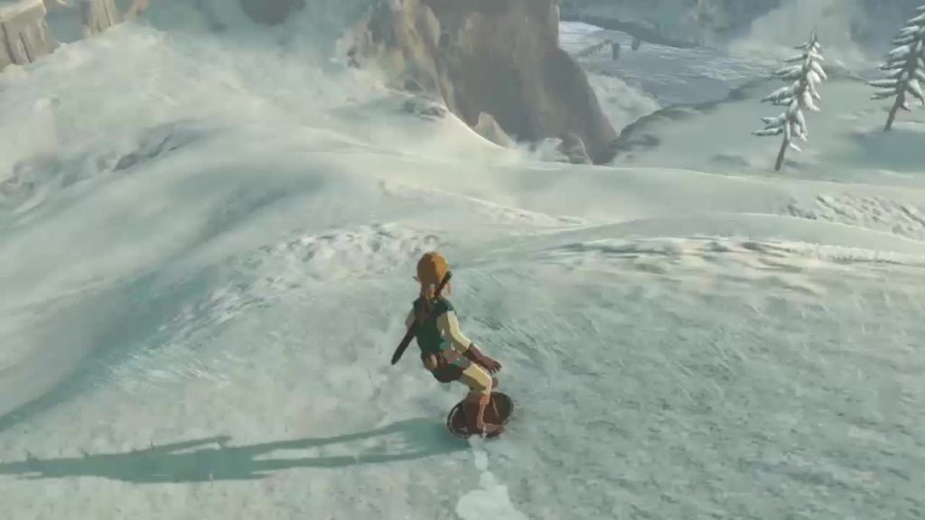 Nintendo says Happy Holidays with a new video of Link snowboarding