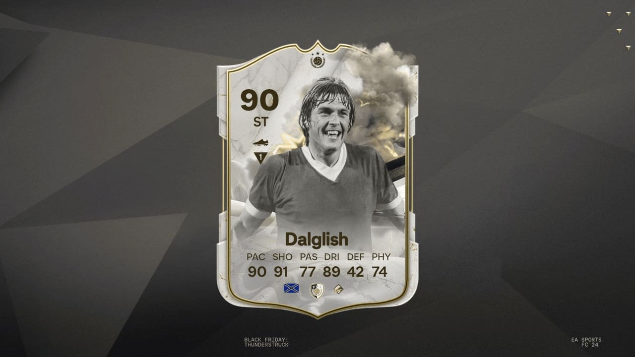 dalglish thunderstruck icon sbc fc 24