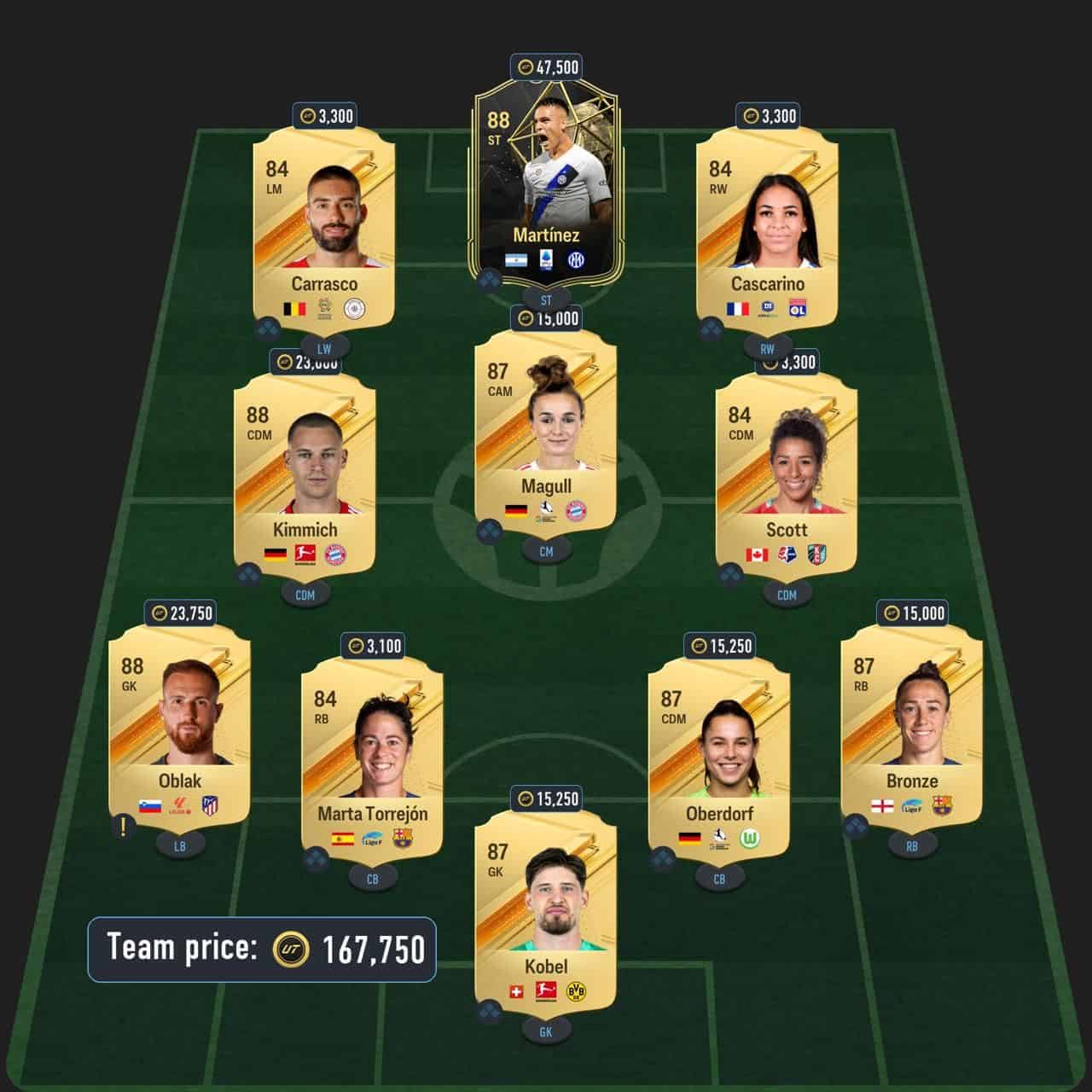 de jong thunderstruck sbc solution fc 24 laliga