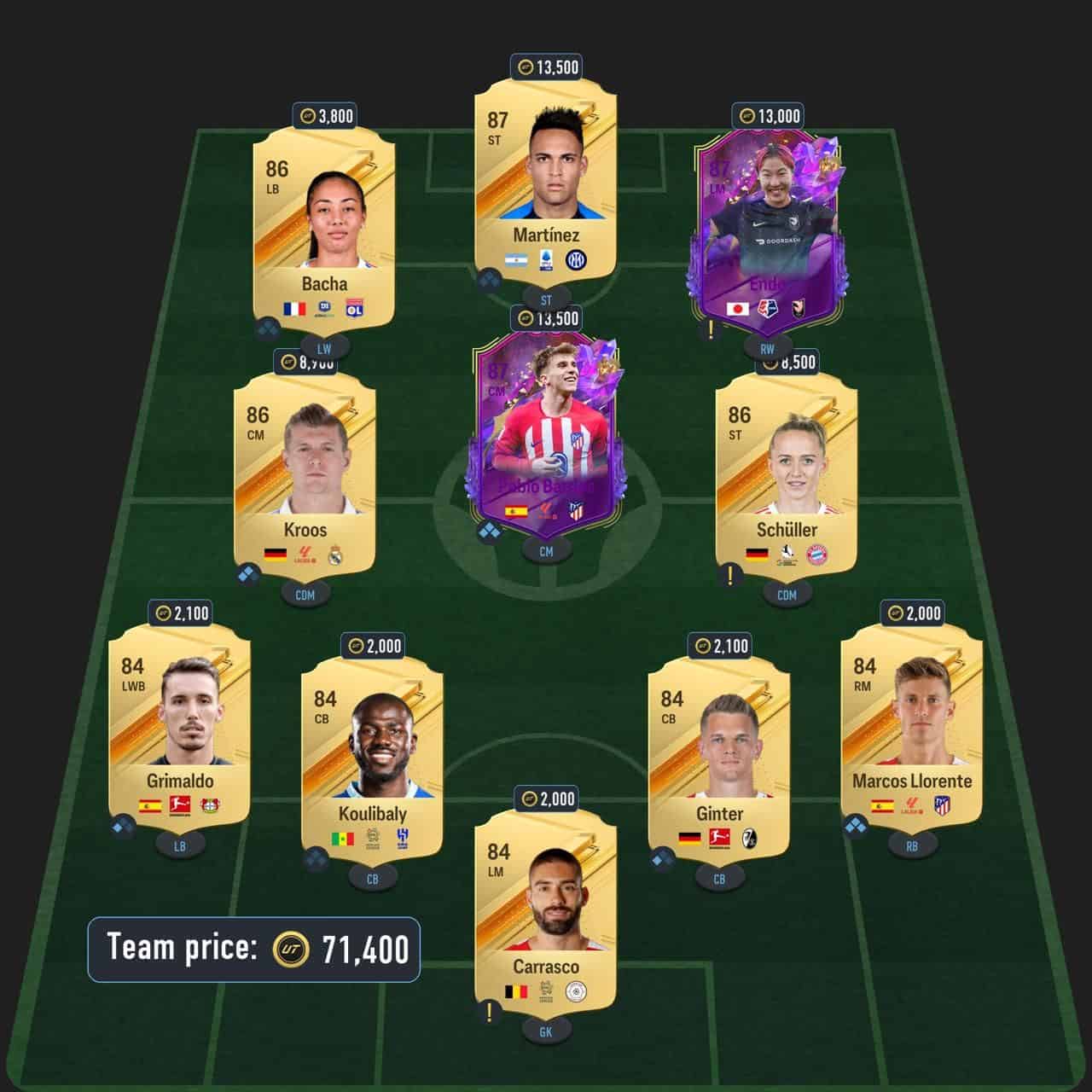 de paul pundit picks sbc solution fc 24 argentina