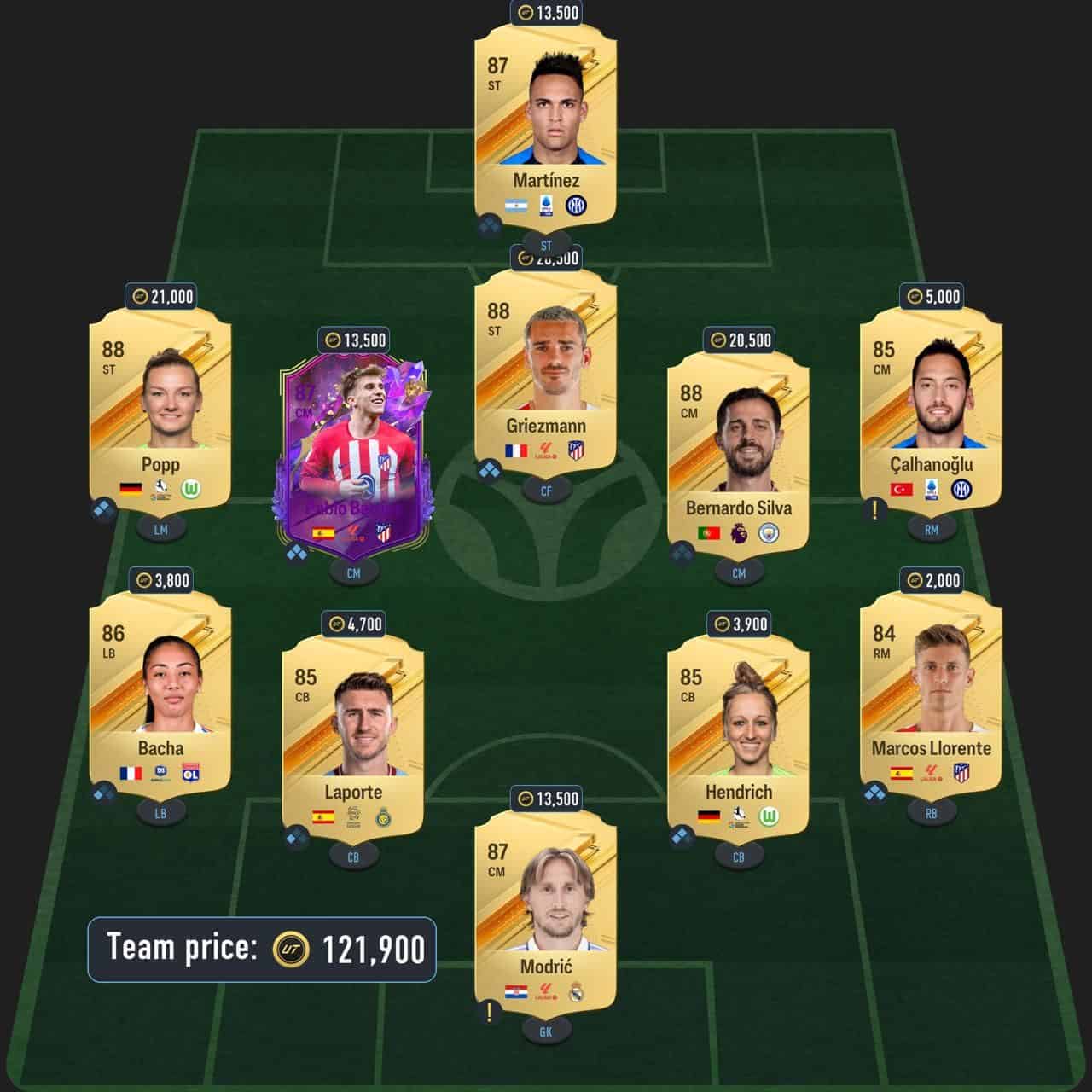 de paul pundit picks sbc solution fc 24 laliga