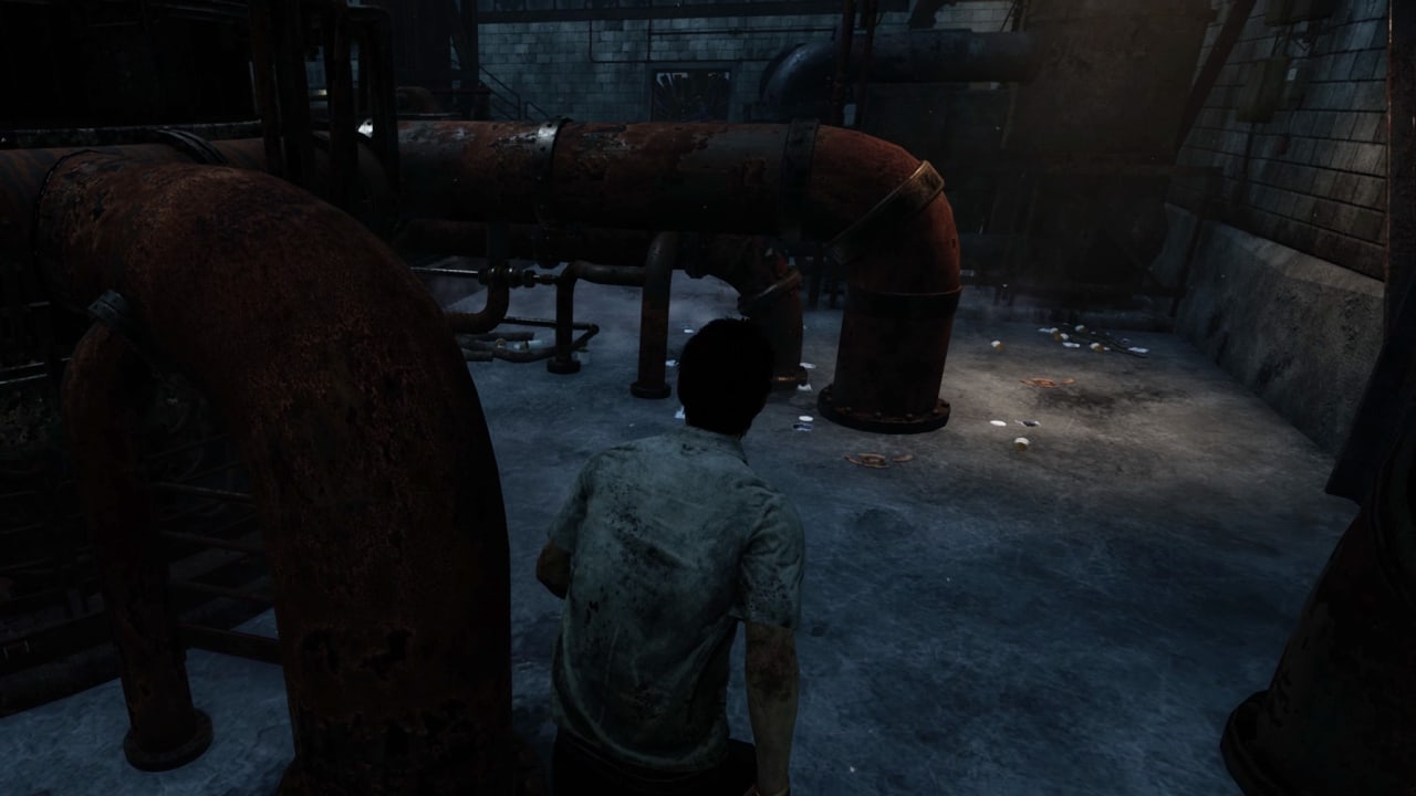Dead by Daylight how to find the hatch - Our tips on how to open, close and locate it: A Survivor searches the ironworks building for a hatch.