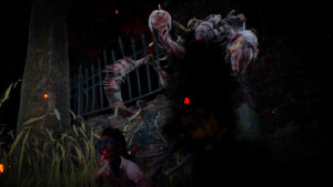 Dead by Daylight how to Mori Survivors and pull off your most stylish finishers: The Dredge performs a Mori on the last Survivor.