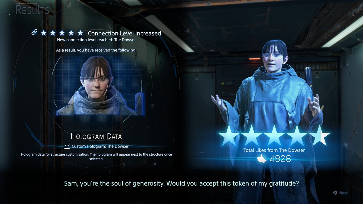 Death Stranding 2 Cameos: The Dowser.