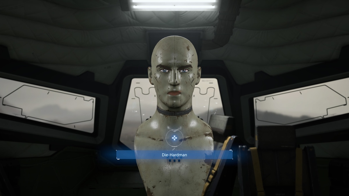 Death Stranding 2 Charlie voice choice: Charlie the mannequin.