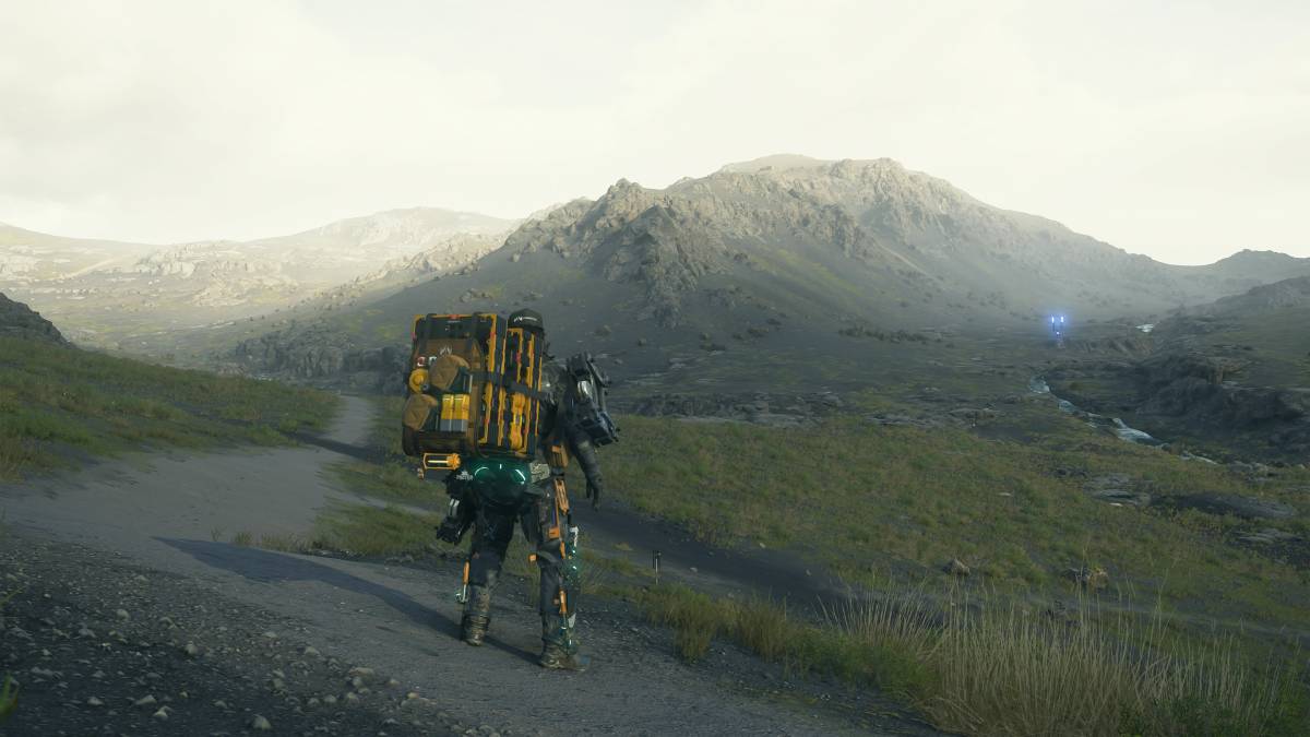 Death Stranding 2 how long to beat: Sam near The Dowser in Australia.