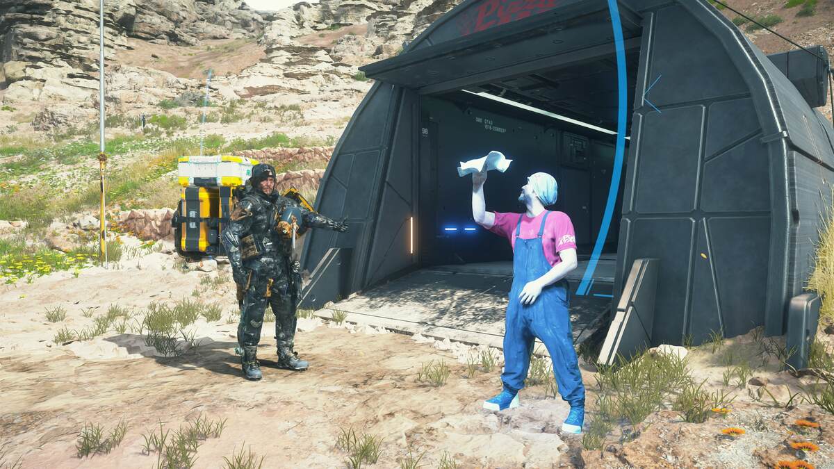 How to keep pizza flat in Death Stranding 2