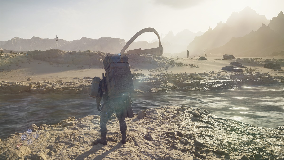 Death Stranding 2 review: Sam in Mexico.