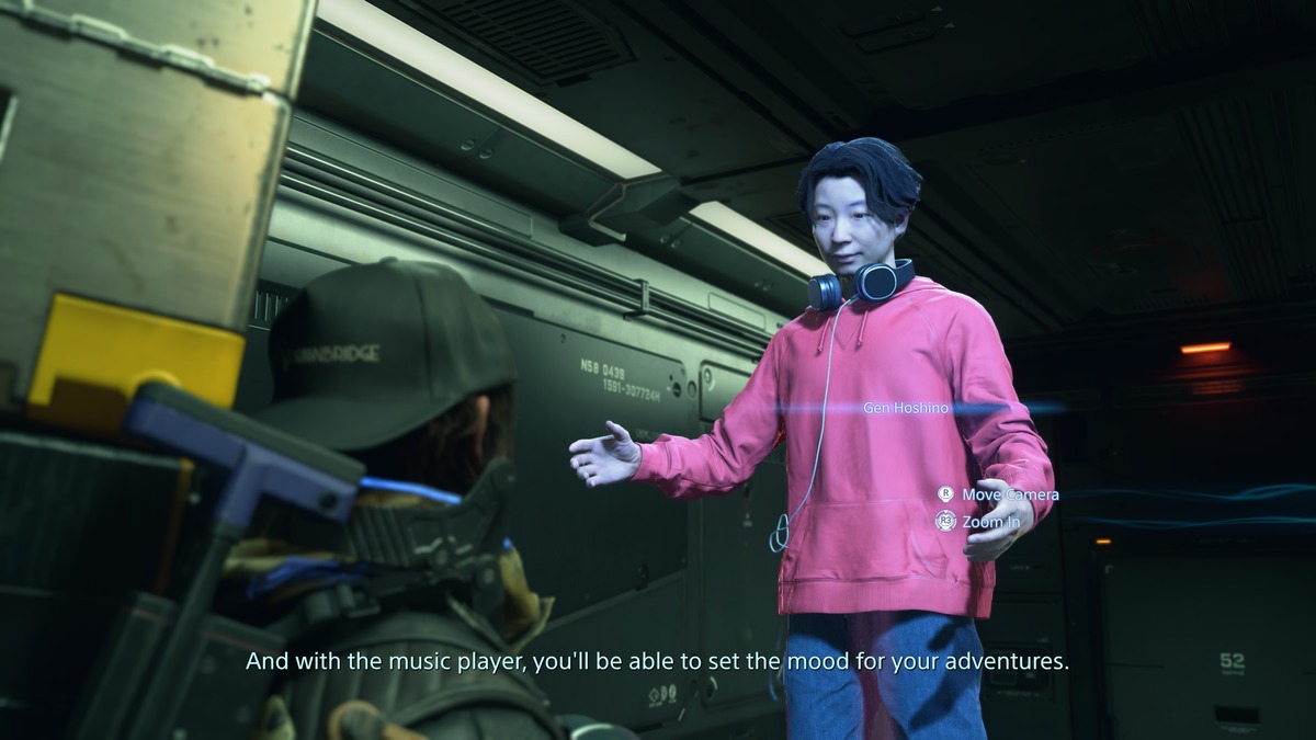 Death Stranding 2 song list music player: Gen Hoshino.