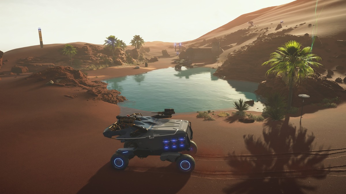 Death Stranding 2 The Pioneer location: Pickup Off-Roader near The Pioneer oasis.