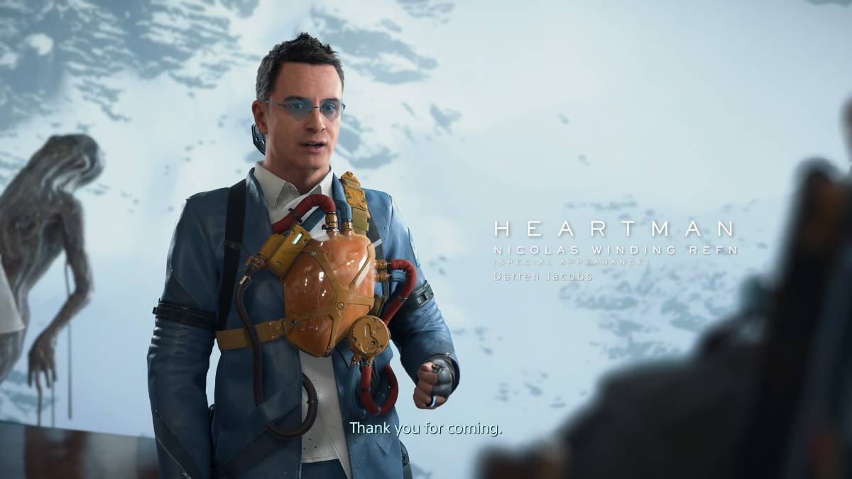 Death Stranding 2 voice actors: Heartman.