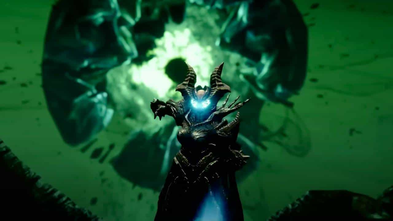 Destiny 2 Crota’s End start time: A hive witch in Crota's throne room.