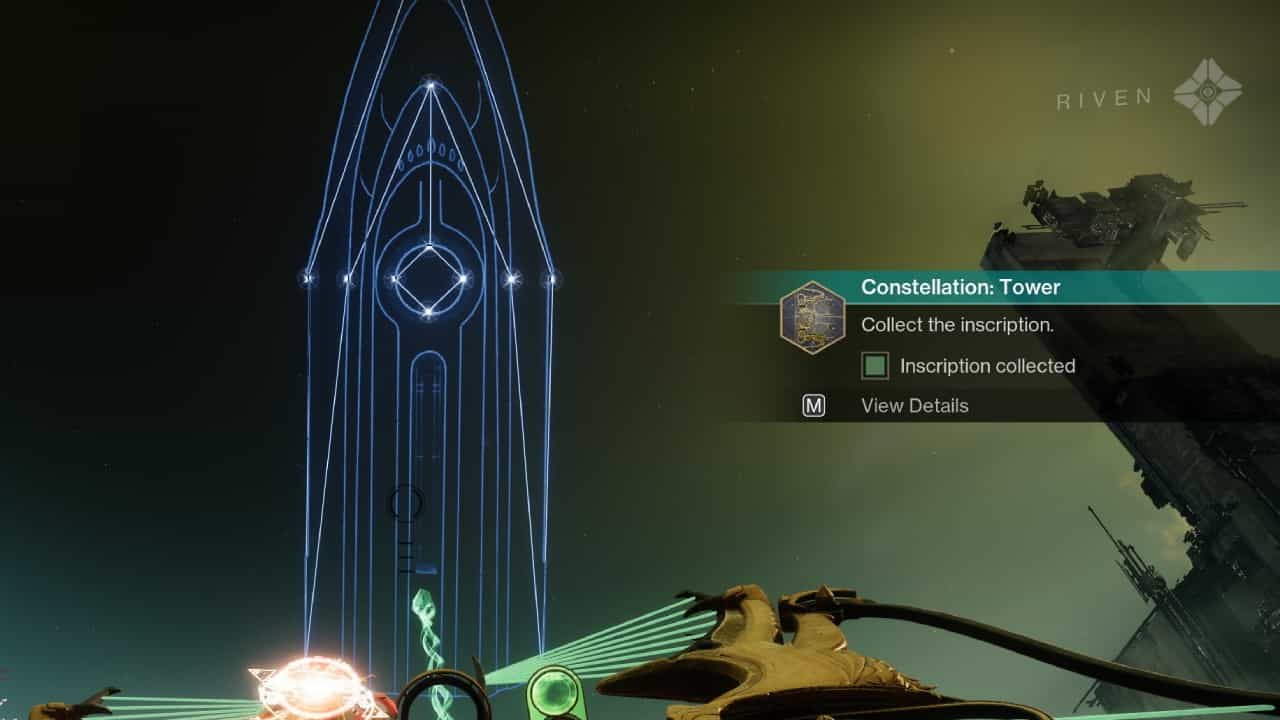 How to get the Destiny 2 Wish-Keeper exotic bow and catalysts explained: A Guardian completes the Constellation Tower puzzle.