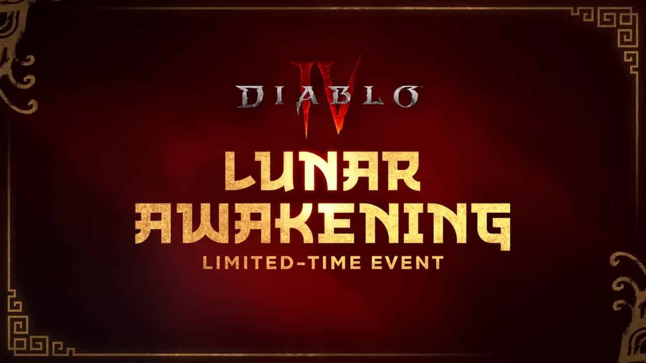 Diablo 4 Lunar Awakening event logo