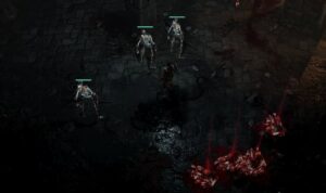 Diablo 4 - screenshot showcasing fortify mechanics.