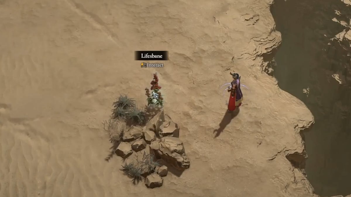 Where to get and farm Lifesbane in Diablo 4