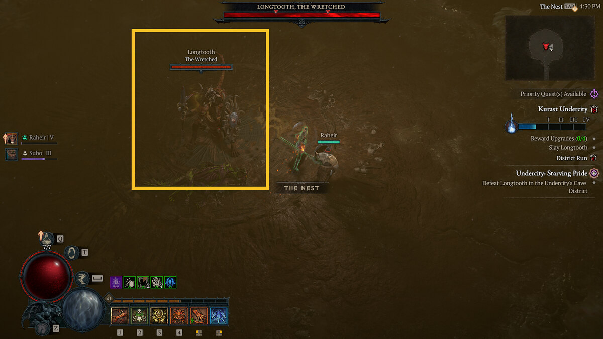 Diablo 4 Vessel of Hatred Kurast Undercity: boss fight in the Undercity.