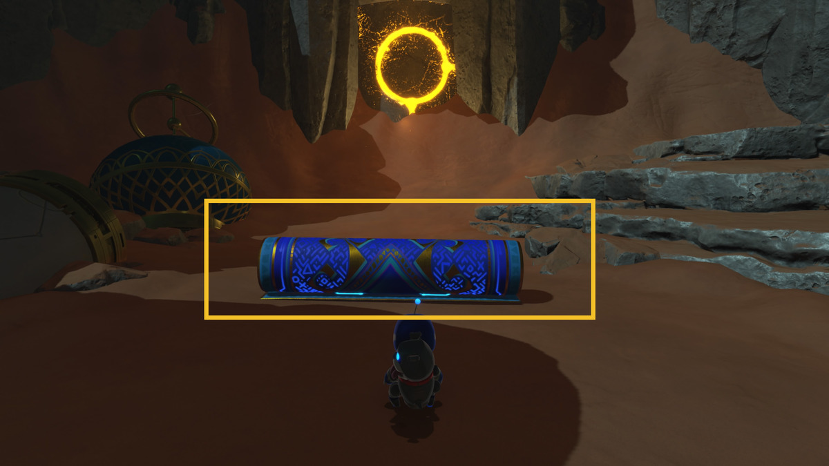 Astro Bot Djinny of the Lamp: Astro exploring the Djinny Of The Lamp level.