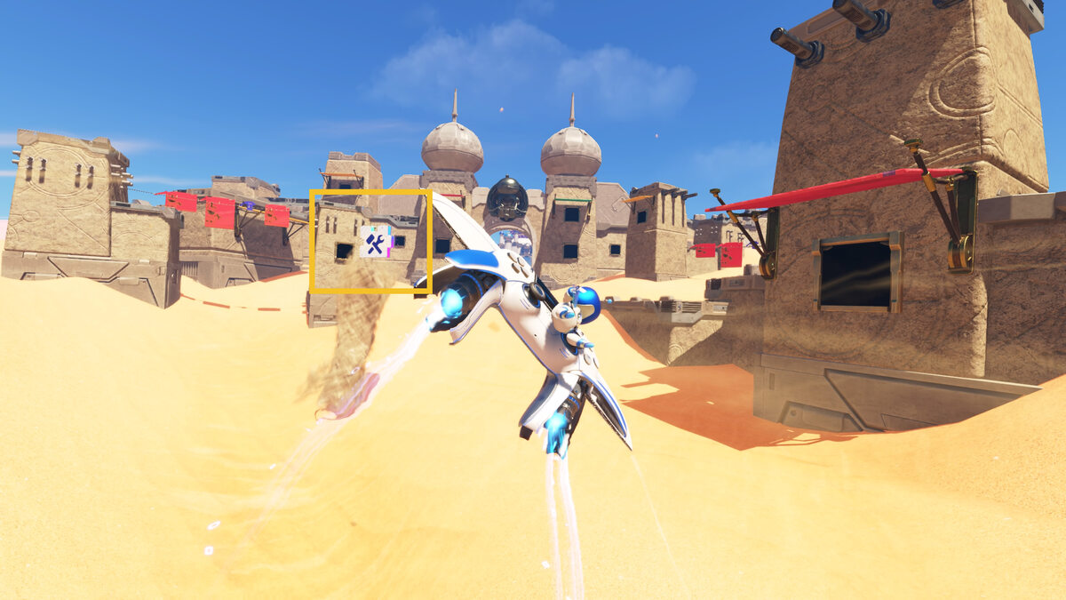 Astro Bot Djinny of the Lamp: Astro exploring the Djinny Of The Lamp level.