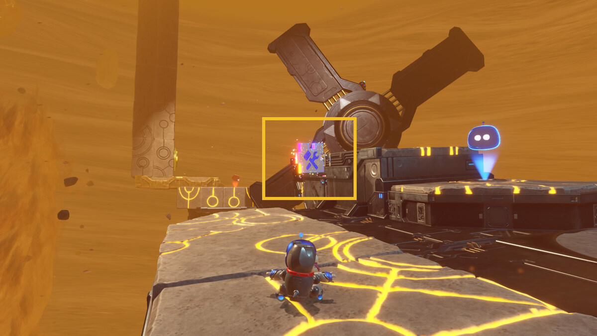 Astro Bot Djinny of the Lamp: Astro exploring the Djinny Of The Lamp level.