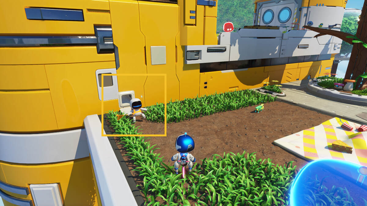 Astro Bot Downsize Surprise: Astro exploring the Downsize Surprise level.
