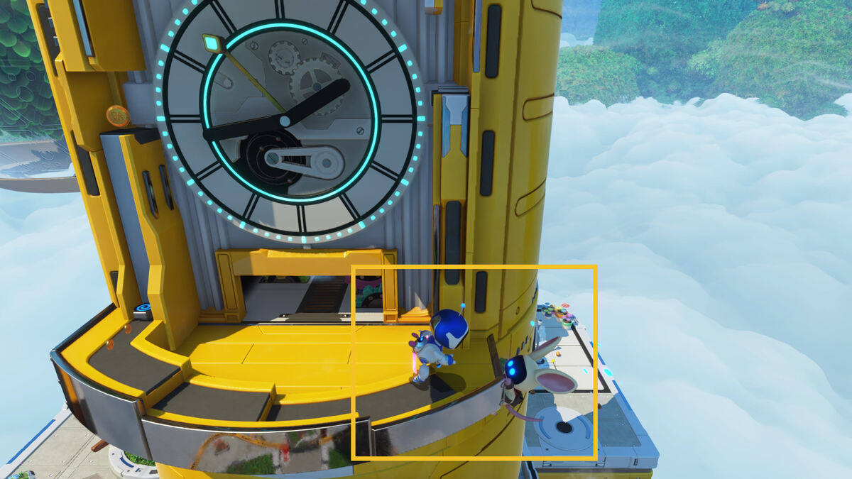 Astro Bot Downsize Surprise: Astro exploring the Downsize Surprise level.