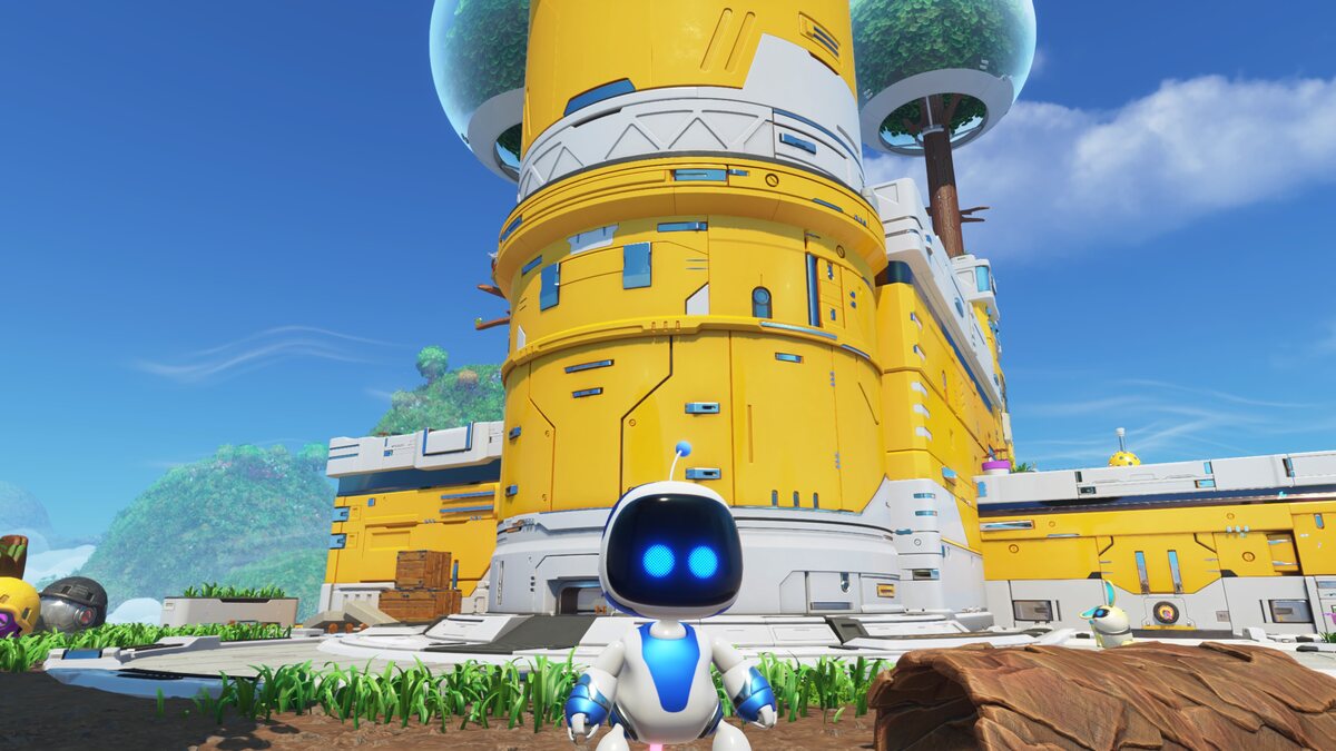 Astro Bot Downsize Surprise: Astro exploring the Downsize Surprise level.