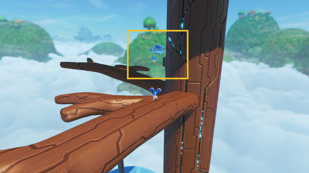 Astro Bot Downsize Surprise: Astro exploring the Downsize Surprise level.
