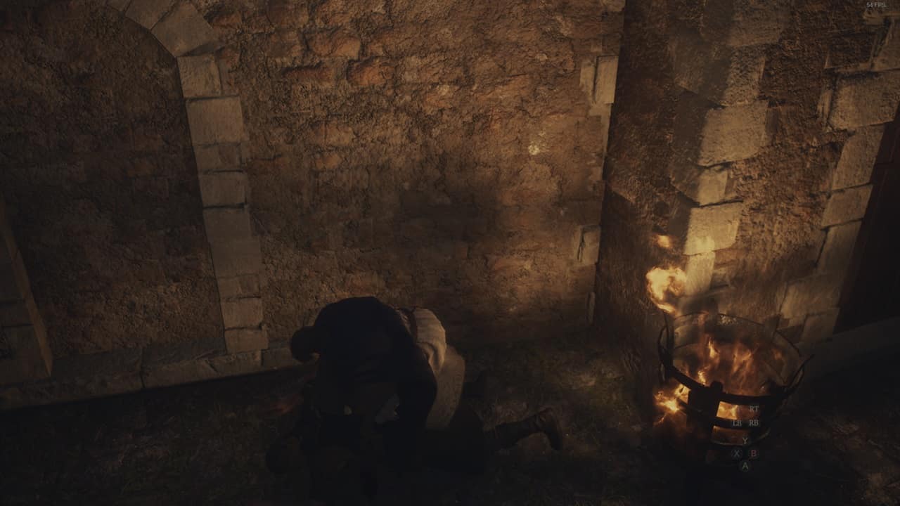 Dragon's Dogma 2 Arisen's Shadow: An image of a player subduing their assassin in the game. Image captured by VideoGamer.