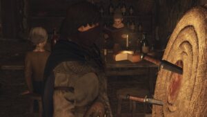 Dragon's Dogma 2 The Arisen's Shadow: An image of a player next to daggers in the game.
