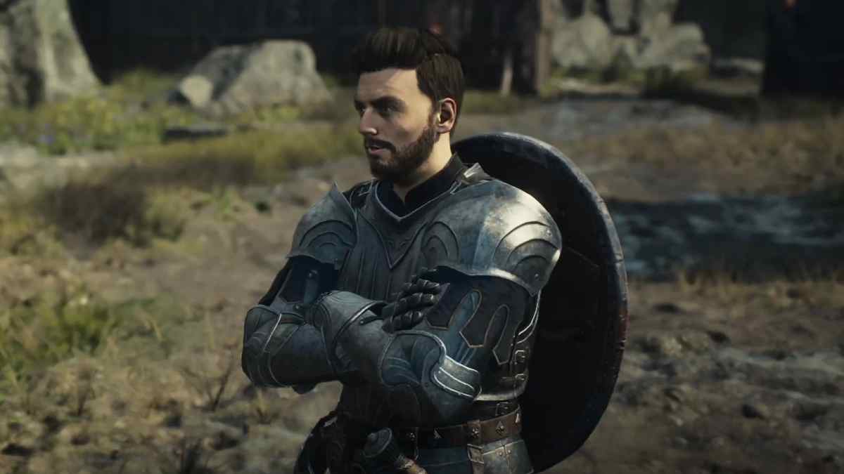 Dragon's Dogma 2 crashing fix: A knight gazes into the distance.