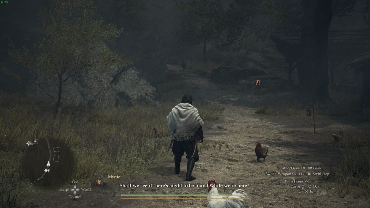 Dragon's Dogma 2 Nameless Village: entrance to the village.