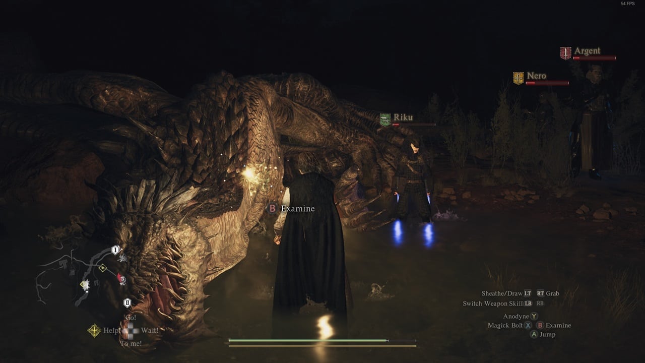 Dragon's Dogma 2 pawn impermanence: An image of a player next to a slain dragon in the game. Image captured by VideoGamer.