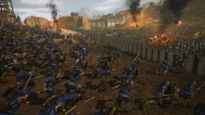 Dynasty Warriors Origins multiplayer co-op: large scale battle.