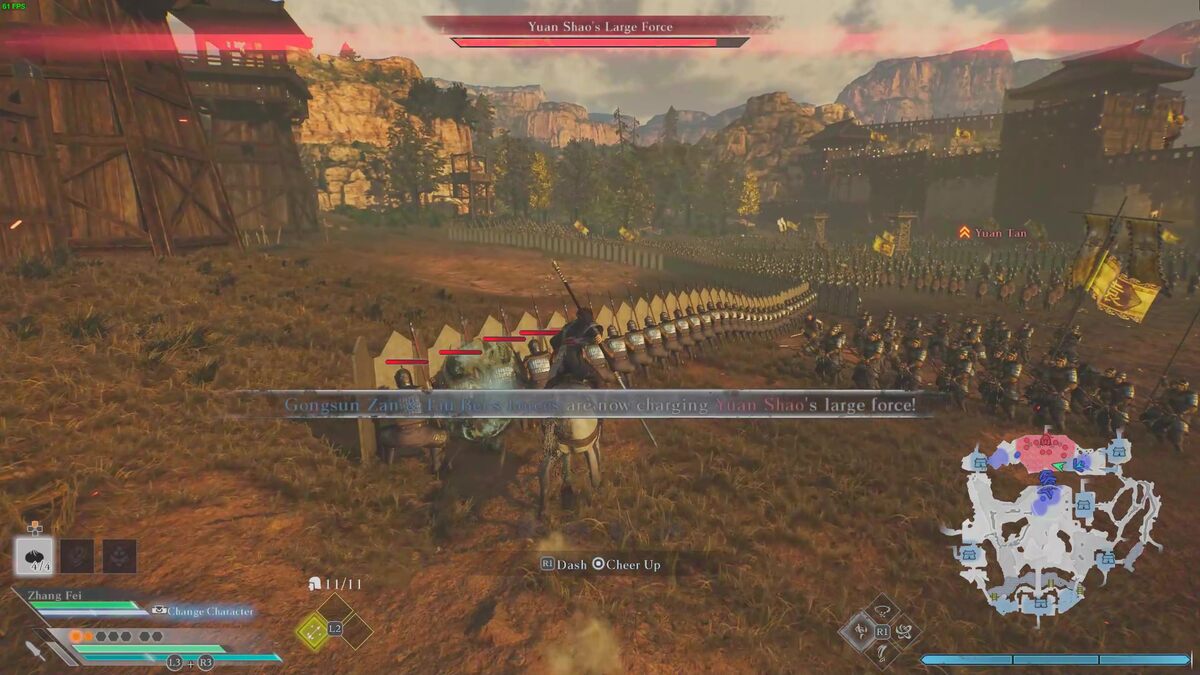 Dynasty Warriors Origins review: combat.