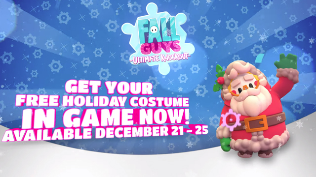 Fall Guys: Ultimate Knockout offers free Santa costume to all players