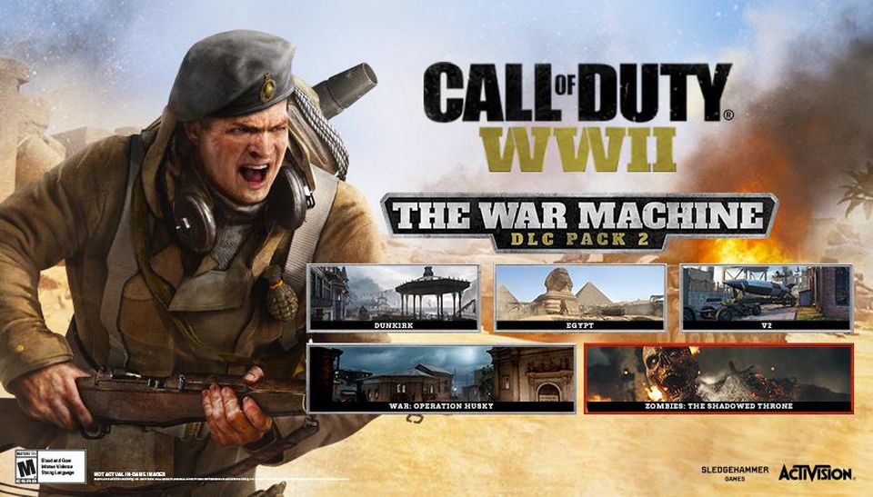 Call of Duty: WWII unleashes explosive War Machine DLC trailer