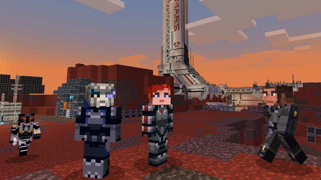 Mass Effect Minecraft mash-up pack adds Shepard, Liara, Mordin and more to the game