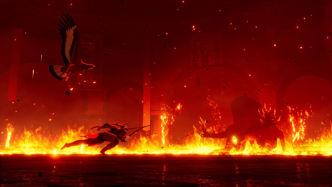 The Pathless is an open-world game with no map and no â€œgame overâ€