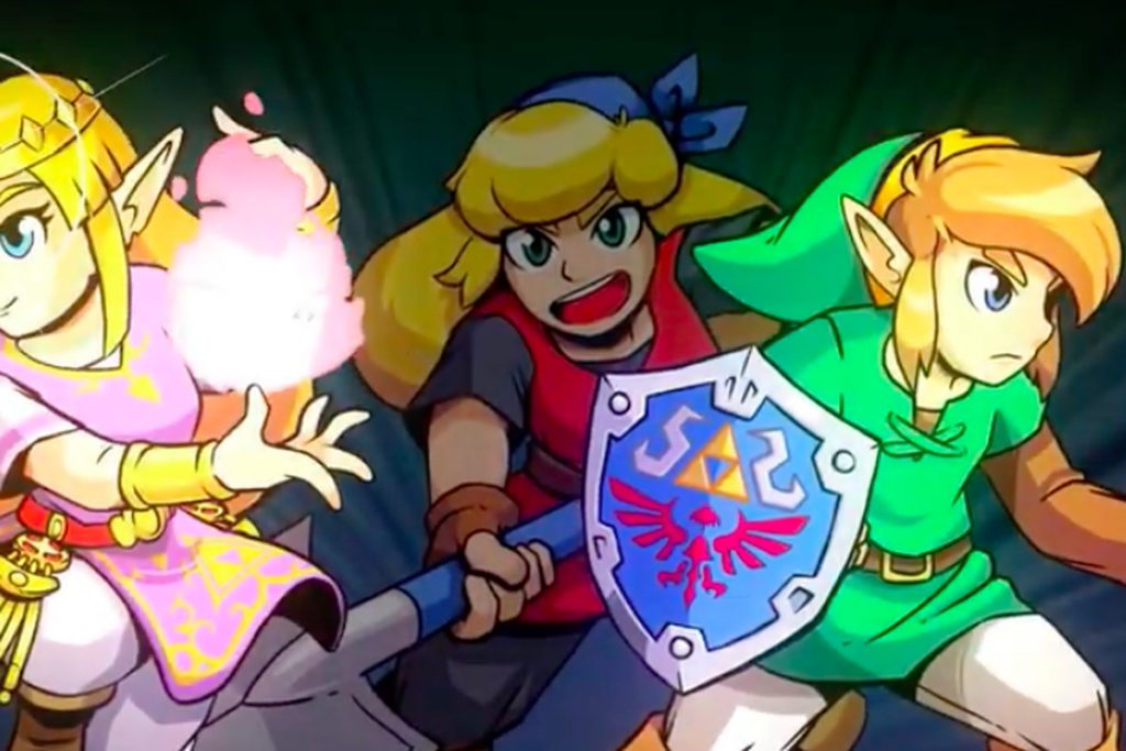 Cadence of Hyrule is a Zelda and Crypt of the Necrodancer mashup
