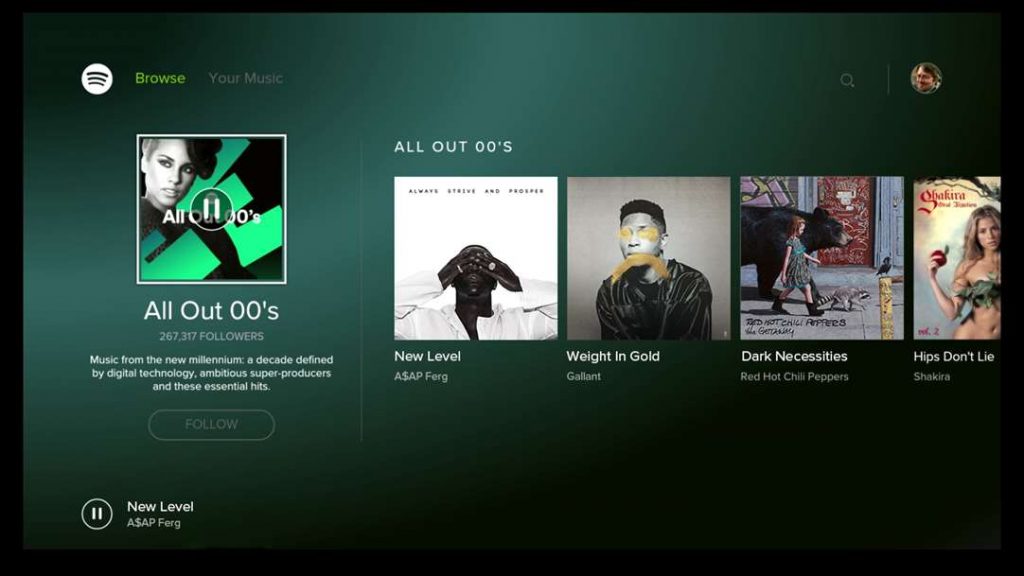 Xbox One Spotify app shows up on the Xbox Store