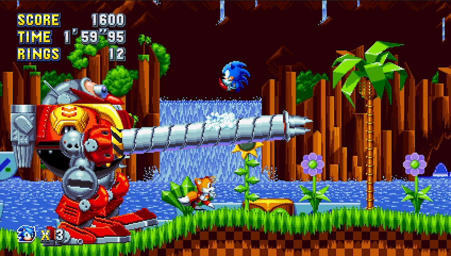 Sonic Mania update 1.04 includes extra stage transitions and a new boss
