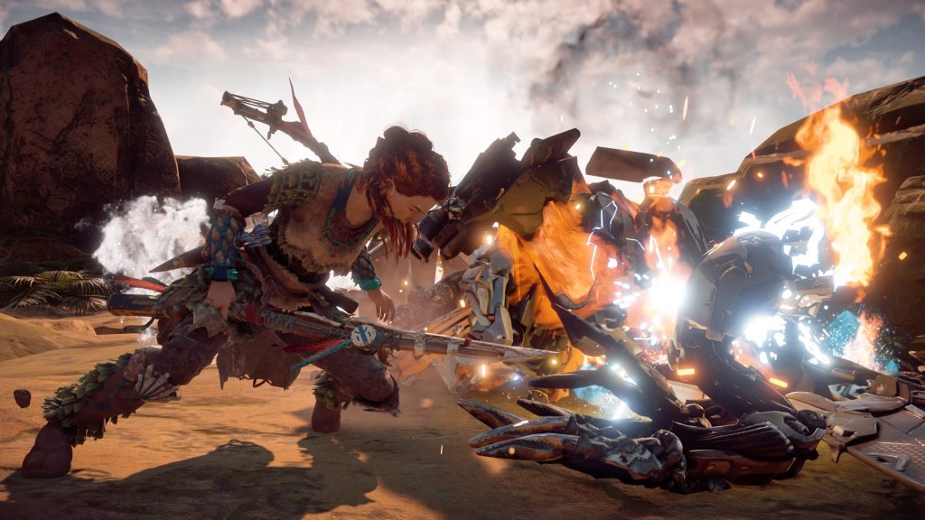 Horizon Zero Dawn grabs number one from Arms in UK charts