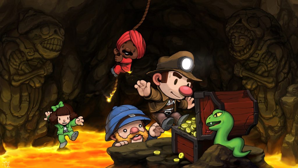 Spelunky 2 gameplay trailer showcases Ana and Colin in action