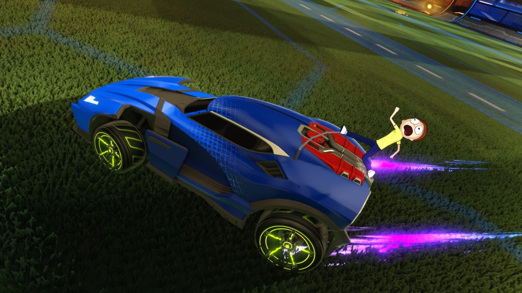 Rocket League Anniversary update patch 1.35 adds Rick and Morty and more