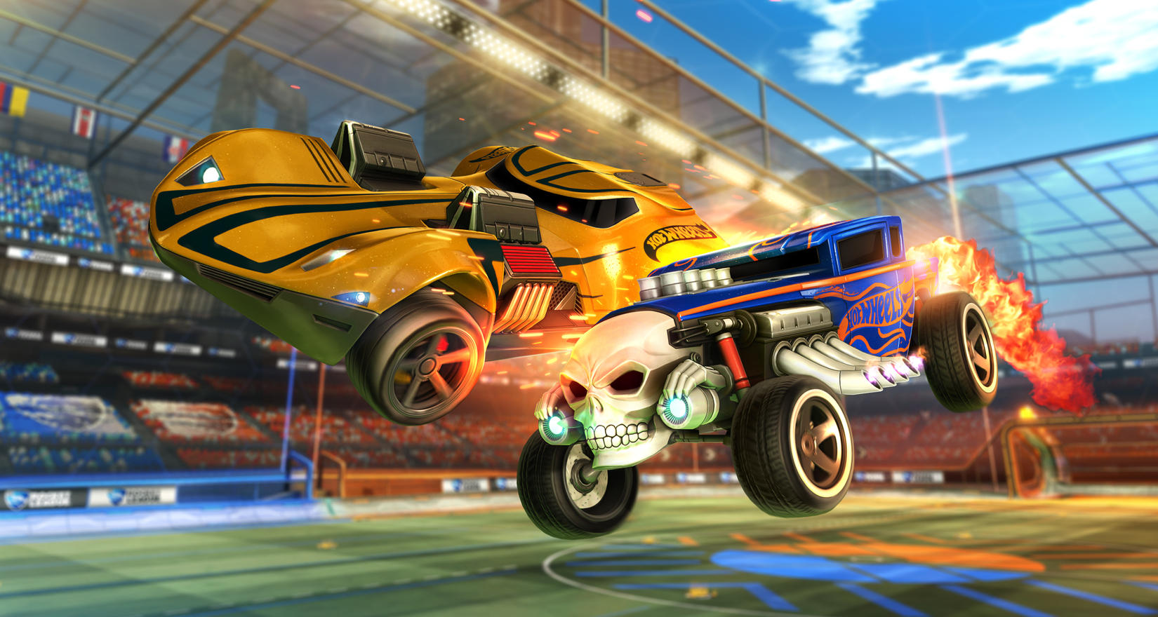 Hot Wheels are coming to Rocket League