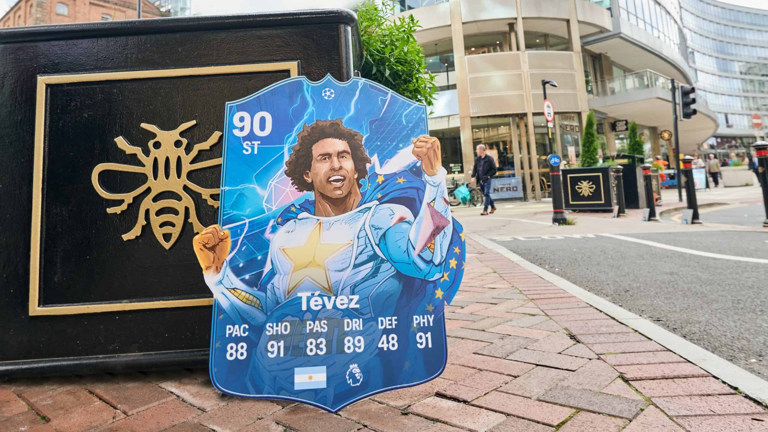 A stunning poster featuring a Man City hero with revealed ratings.