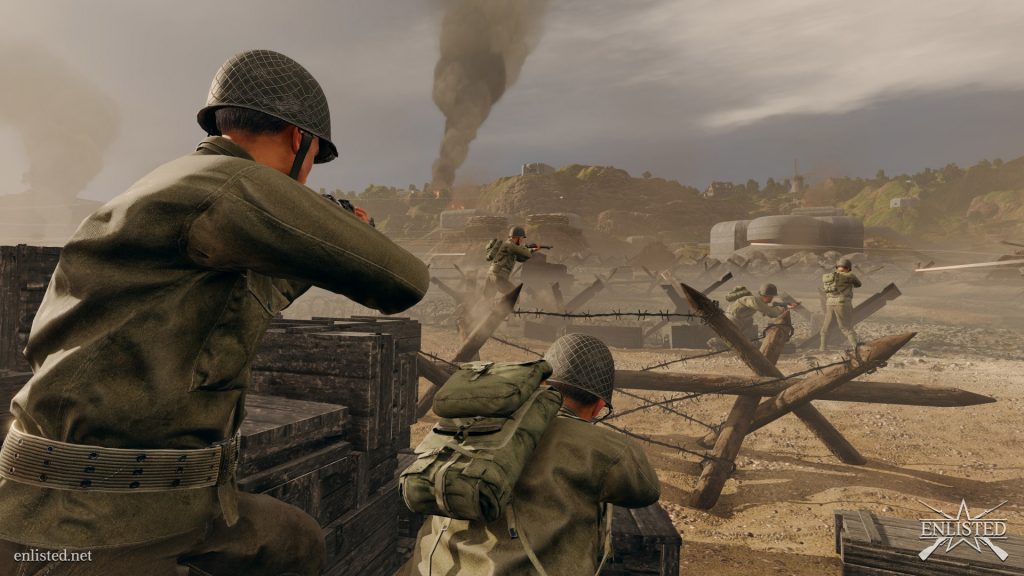 War Thunder publisher announces 100-player WW2 shooter Enlisted